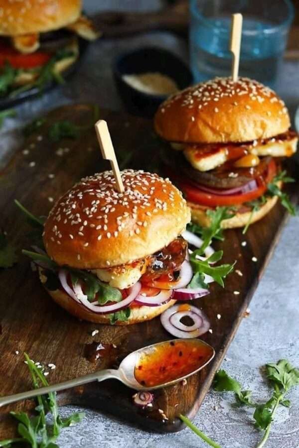 burger 😍😋